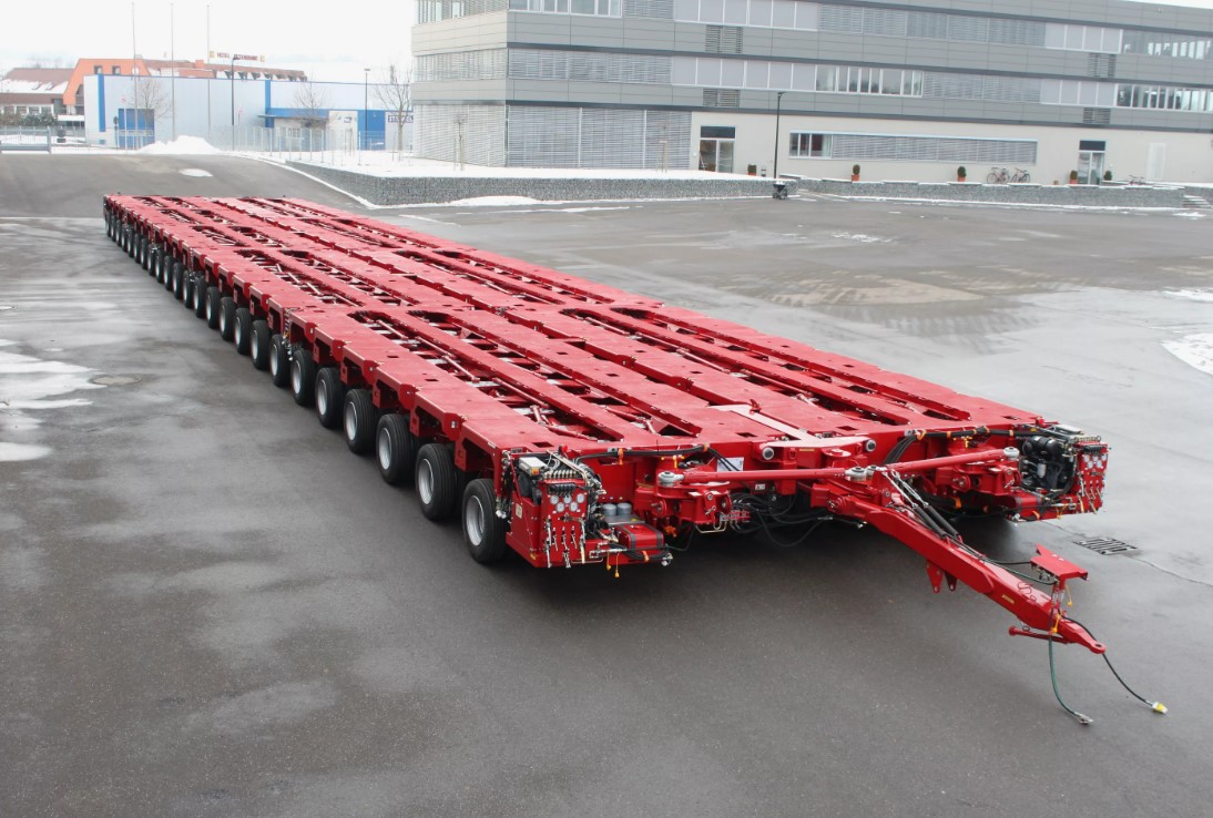 Тяжеловозы и низкорамные платформы для негабаритных грузов